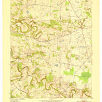 United States Geological Survey Caledonia, KY (1951, 24000-Scale) digital map