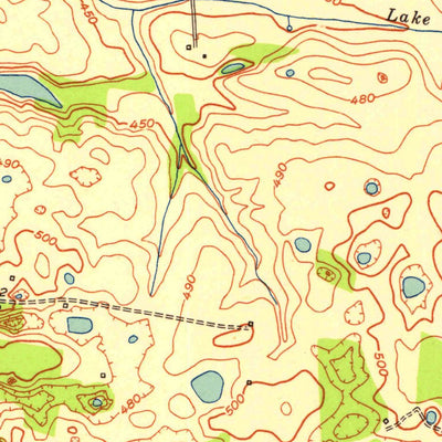 United States Geological Survey Caledonia, KY (1951, 24000-Scale) digital map
