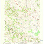 United States Geological Survey Caledonia, KY (1974, 24000-Scale) digital map
