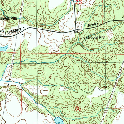 United States Geological Survey Caledonia, MS-AL (1987, 24000-Scale) digital map