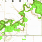 United States Geological Survey Caledonia, ND (1964, 24000-Scale) digital map
