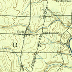United States Geological Survey Caledonia, NY (1904, 62500-Scale) digital map