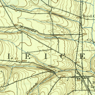 United States Geological Survey Caledonia, NY (1904, 62500-Scale) digital map