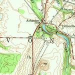 United States Geological Survey Caledonia, NY (1950, 24000-Scale) digital map