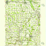 United States Geological Survey Caledonia, NY (1951, 62500-Scale) digital map