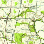 United States Geological Survey Caledonia, NY (1951, 62500-Scale) digital map