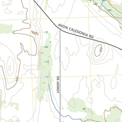 United States Geological Survey Caledonia, NY (2023, 24000-Scale) digital map