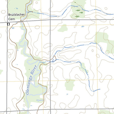 United States Geological Survey Caledonia, OH (2023, 24000-Scale) digital map