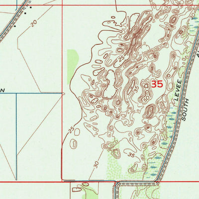 United States Geological Survey Calexico, CA (1957, 24000-Scale) digital map