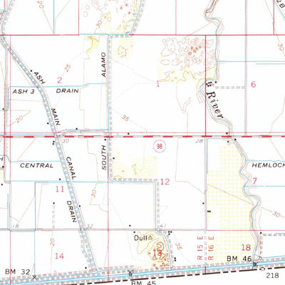 United States Geological Survey Calexico, CA (1957, 62500-Scale) digital map