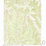 United States Geological Survey Calf Canyon, CO (1964, 24000-Scale) digital map