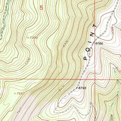 United States Geological Survey Calf Canyon, CO (1964, 24000-Scale) digital map