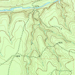 United States Geological Survey Calf Creek, TX (1970, 24000-Scale) digital map