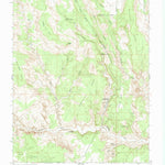 United States Geological Survey Calf Creek, UT (1964, 24000-Scale) digital map