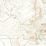 United States Geological Survey Calf Creek, WY (1971, 24000-Scale) digital map