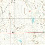 United States Geological Survey Calf Draw, WY (1981, 24000-Scale) digital map