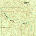 United States Geological Survey Calf Ranch Mountain, OR (1985, 24000-Scale) digital map