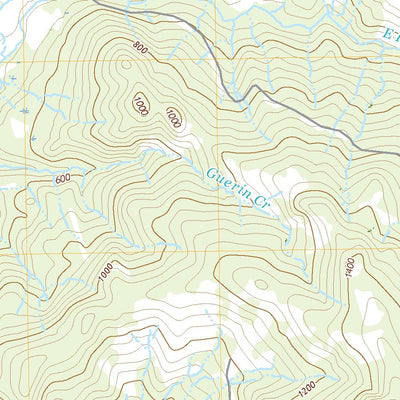 United States Geological Survey Calf Ranch Mountain, OR (2020, 24000-Scale) digital map