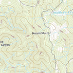 United States Geological Survey Calf Ranch Mountain, OR (2020, 24000-Scale) digital map