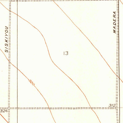 United States Geological Survey Calflax, CA (1950, 24000-Scale) digital map