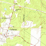 United States Geological Survey Calhoun, AR (1966, 24000-Scale) digital map