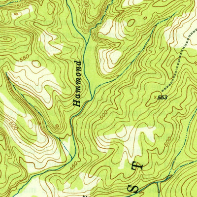 United States Geological Survey Calhoun Creek, SC (1949, 24000-Scale) digital map