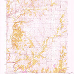 United States Geological Survey Calhoun East, MO (1953, 24000-Scale) digital map