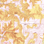 United States Geological Survey Calhoun East, MO (1953, 24000-Scale) digital map