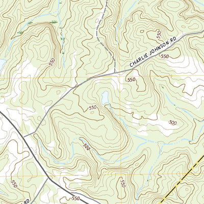 United States Geological Survey Calhoun Falls, SC (2020, 24000-Scale) digital map