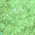 United States Geological Survey Calhoun Falls, SC-GA (1964, 24000-Scale) digital map