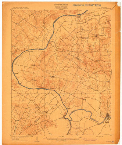 United States Geological Survey Calhoun, KY (1908, 62500-Scale) digital map