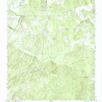United States Geological Survey Calhoun NE, GA (1972, 24000-Scale) digital map