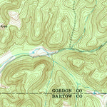United States Geological Survey Calhoun South, GA (1972, 24000-Scale) digital map