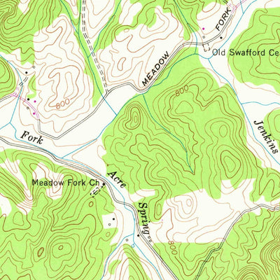 United States Geological Survey Calhoun, TN (1964, 24000-Scale) digital map