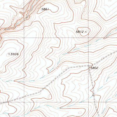 United States Geological Survey Calico Butte, NV-OR (1980, 24000-Scale) digital map