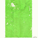 United States Geological Survey Calico Creek, MT (1964, 24000-Scale) digital map