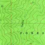 United States Geological Survey Calico Creek, MT (1964, 24000-Scale) digital map