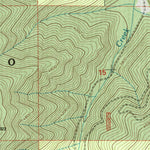 United States Geological Survey Calico Creek, MT (1999, 24000-Scale) digital map