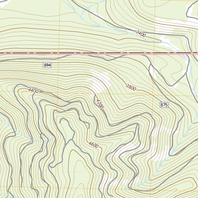 United States Geological Survey Calico Creek, MT (2020, 24000-Scale) digital map