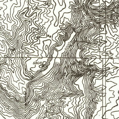 United States Geological Survey Calico Peak, UT (1955, 24000-Scale) digital map
