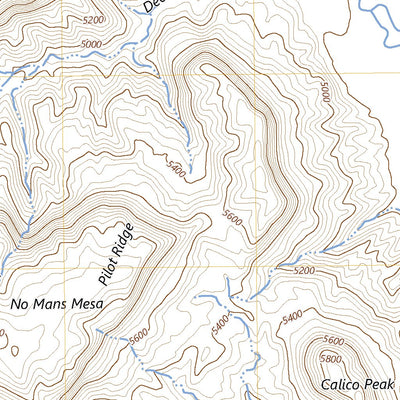 United States Geological Survey Calico Peak, UT (2023, 24000-Scale) digital map