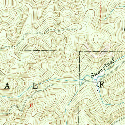 United States Geological Survey Calico Rock, AR (1964, 24000-Scale) digital map