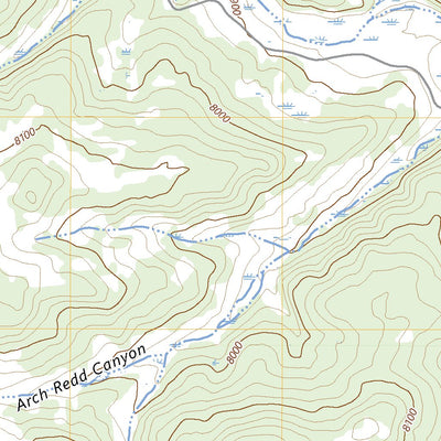 United States Geological Survey Caliente Canyon North, NM (2023, 24000-Scale) digital map