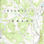 United States Geological Survey Caliente Canyon South, NM (1986, 24000-Scale) digital map