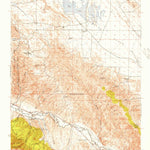 United States Geological Survey Caliente Mountain, CA (1941, 62500-Scale) digital map