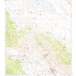 United States Geological Survey Caliente Mountain, CA (1959, 62500-Scale) digital map