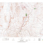 United States Geological Survey Caliente, NV-UT (1978, 100000-Scale) digital map
