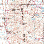 United States Geological Survey Caliente, NV-UT (1978, 100000-Scale) digital map