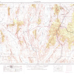 United States Geological Survey Caliente, NV-UT-AZ (1954, 250000-Scale) digital map