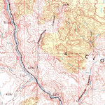 United States Geological Survey Caliente, NV-UT-AZ (1954, 250000-Scale) digital map